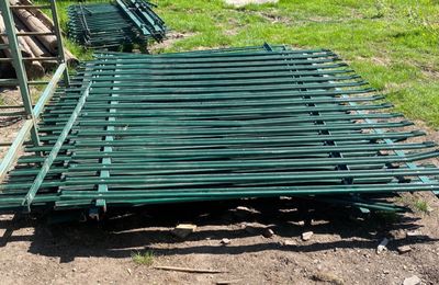 Palisade Fencing Green
