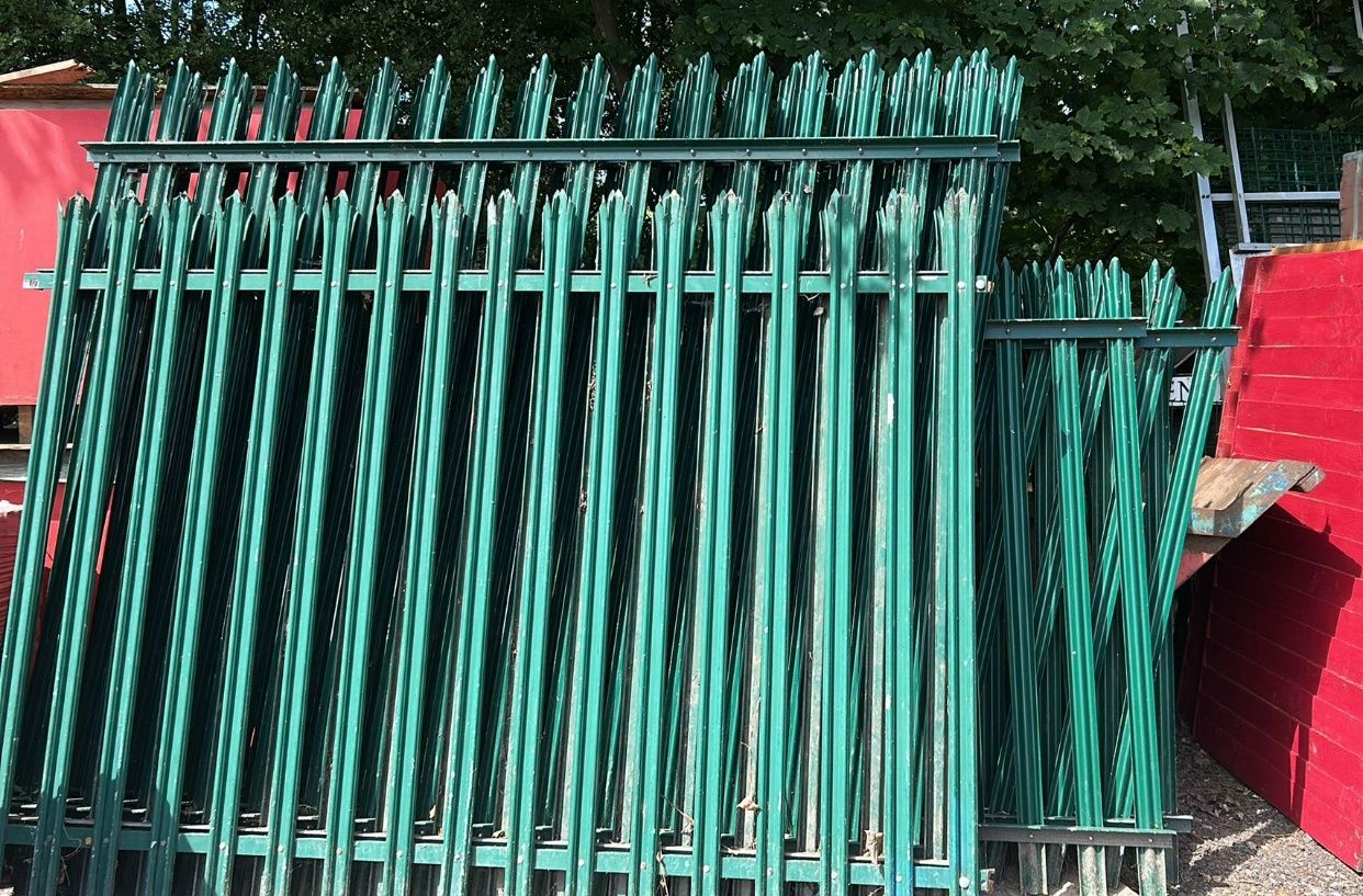 Palisade Fencing Green, Size: 1.76m x 2.5m