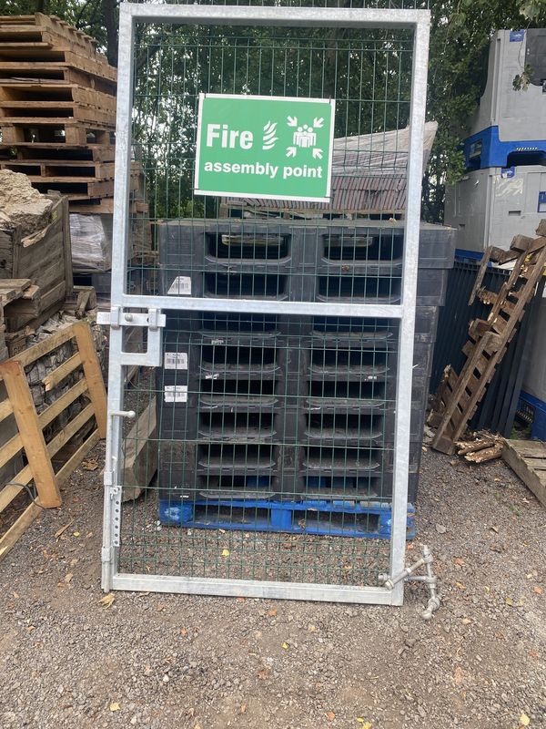 Single Pedestrian Site Gate (1.2m x 2.4m)