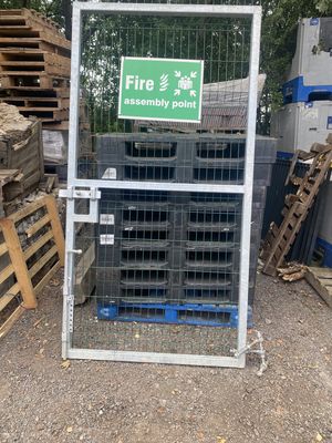 Single Pedestrian Site Gate (1.2m x 2.4m)