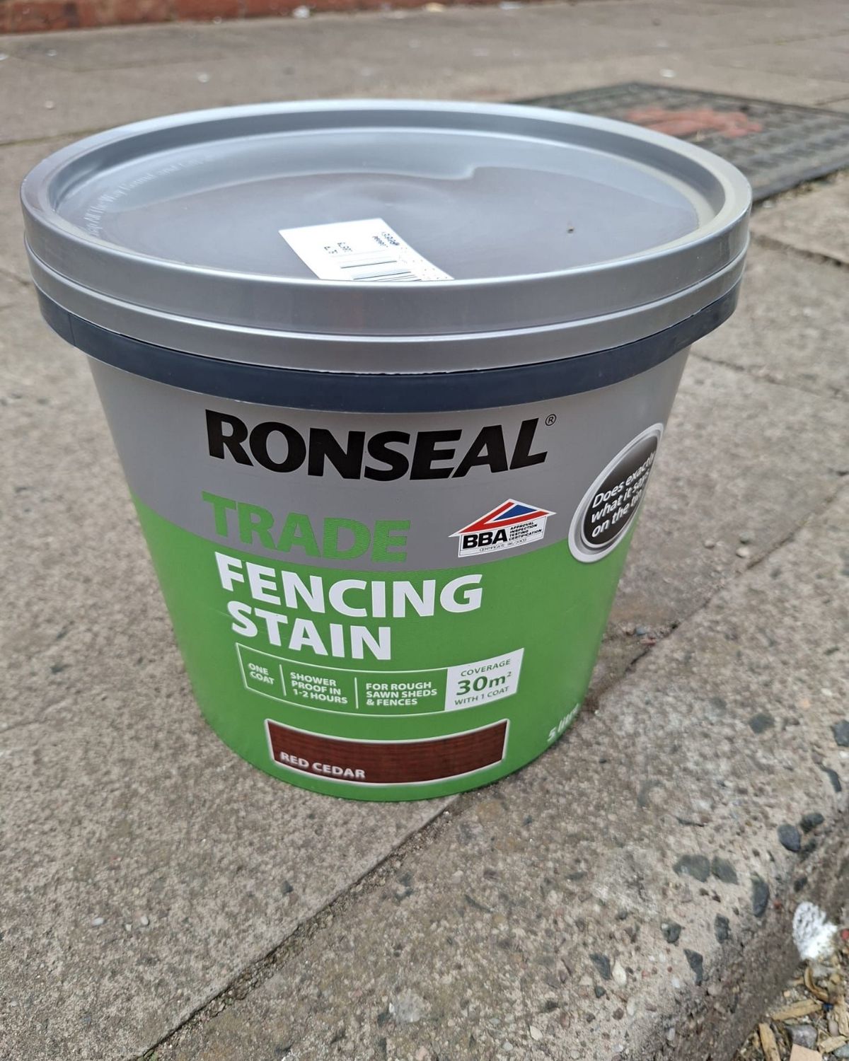 Ronseal Trade Fence Stain, Colour: Red Cedar