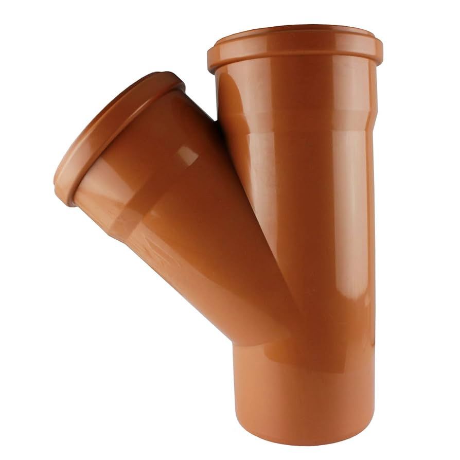 Osma Y Junction Double Socket 110mm 45*PVC