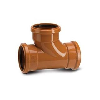 UG423 - Underground Drainage 110mm 87.5° Equal Junction Triple Socket