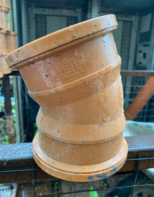 Underground Drainage Bend 15* 30* 45*
