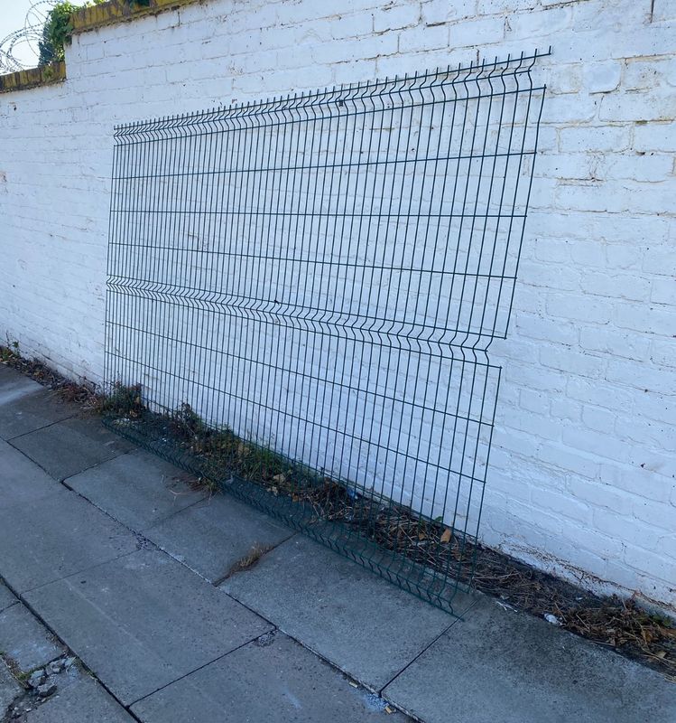 Galvanised Green Mesh Fencing 3m x 1.9 m