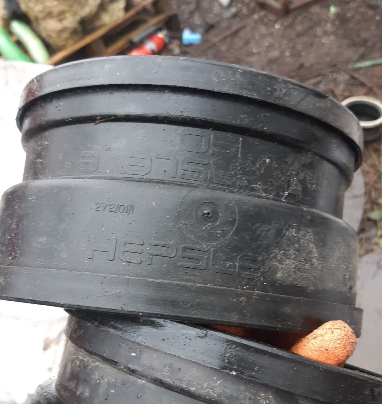 150mm Hepsleeve  supersleeve clay drainage, Size: 272/01/1