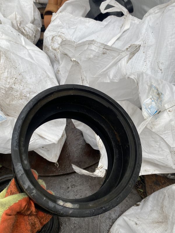 150mm Hepsleeve  supersleeve clay drainage