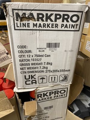Red line Spray Paint