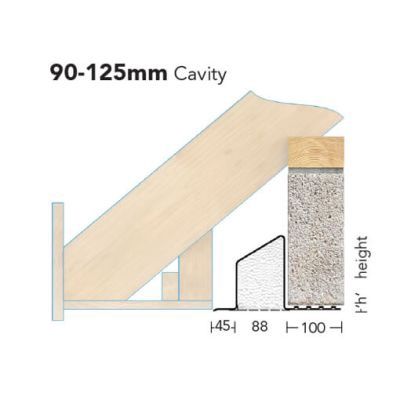 Keystone EL/K-90 Cavity Wall Eaves Lintel 1650mm