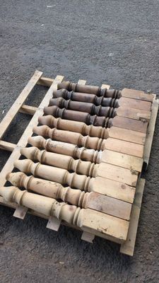 Newel Post Wood Turned (90mm x 740mm)