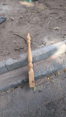 Newel Post Wood Turned (67mm x 740mm)