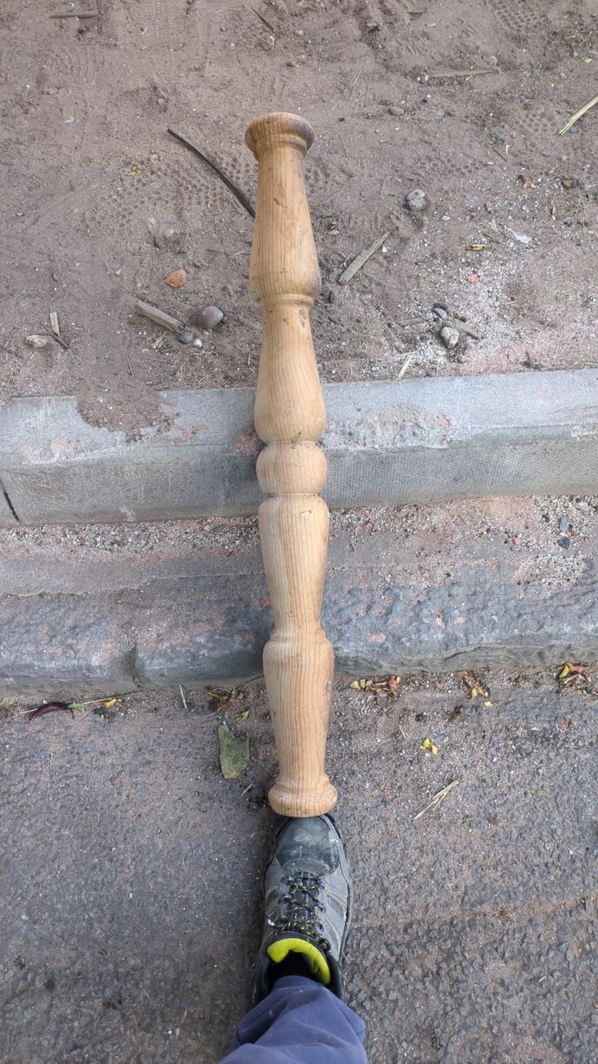 Newel Post Wood Turned (90mm x 875mm)