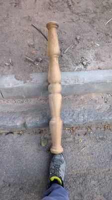 Newel Post Wood Turned (90mm x 875mm)
