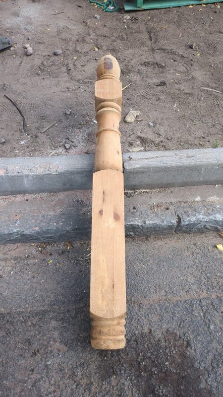 Newel Post Wood Turned (130mm x 1380mm)