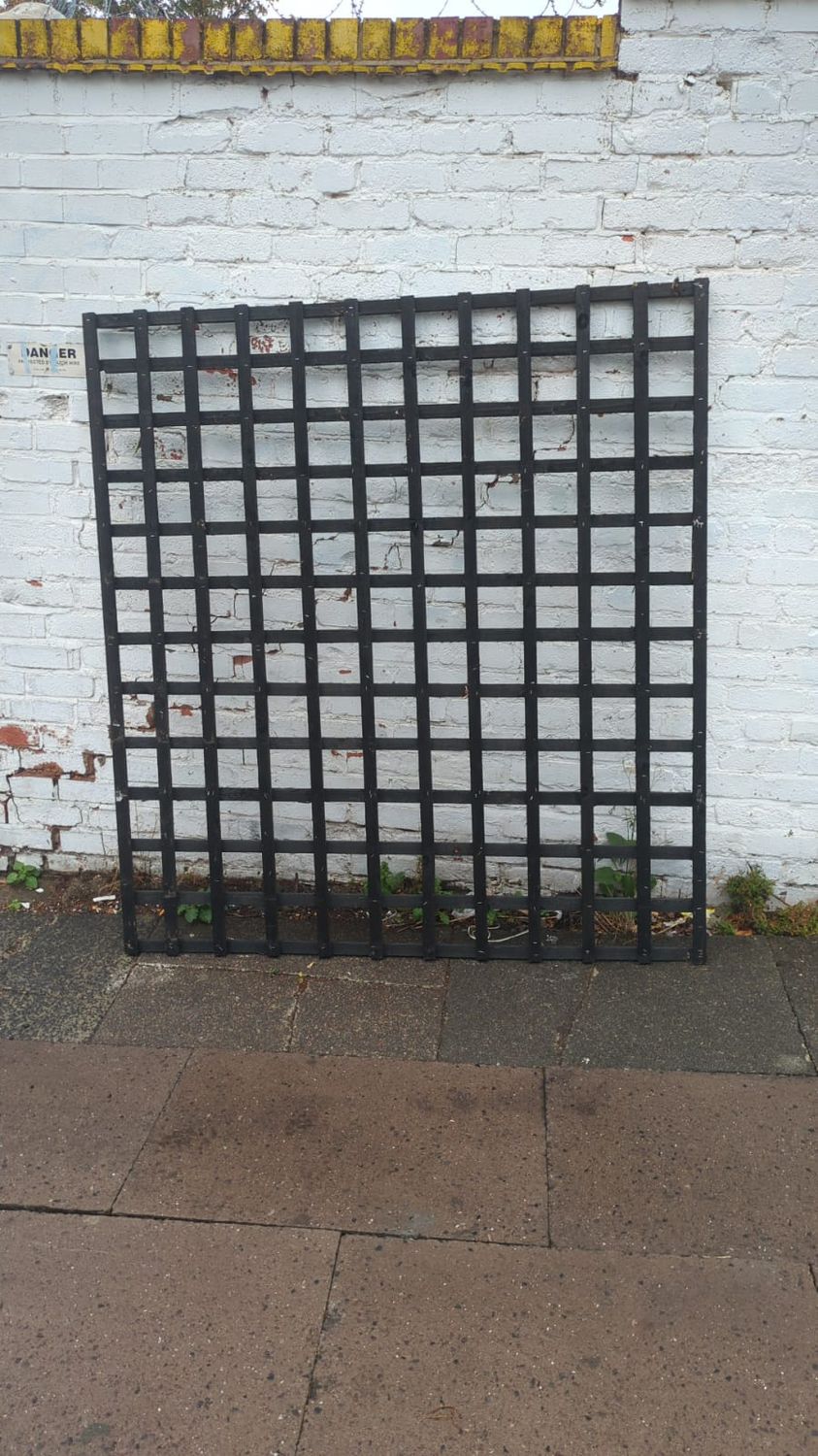 Square Garden Trellis Fence Panel (1680 x 1820)