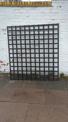 Square Garden Trellis Fence Panel (1680 x 1820)
