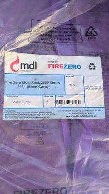 Fire Zero Multi Sock 2000 Series 171-180mm Cavity Insulation (Pack of 5)