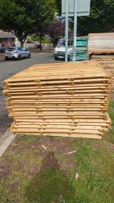 Feather Edge Fence Panel 6ft x 5ft