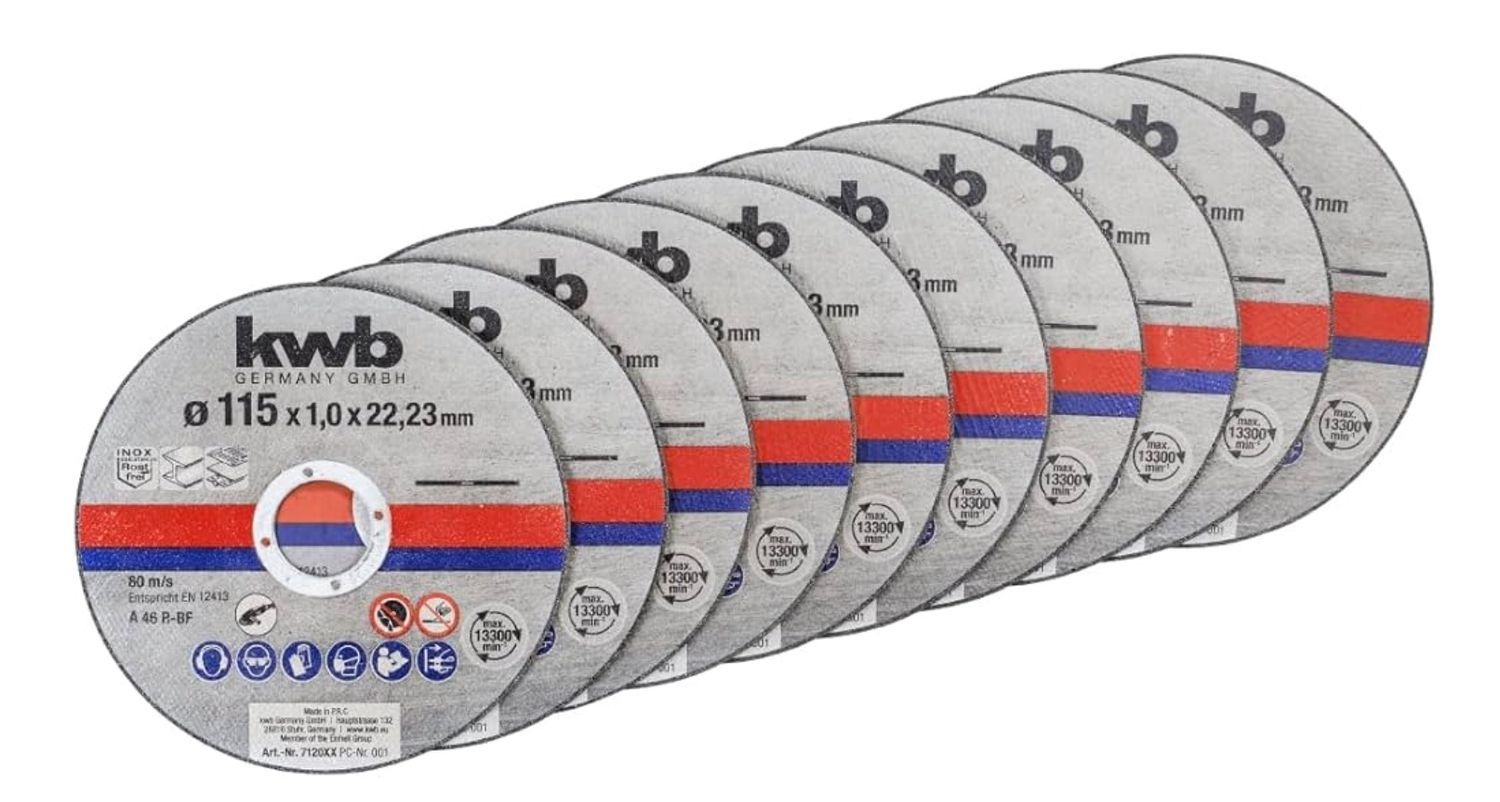 Angle Grinder Discs x10