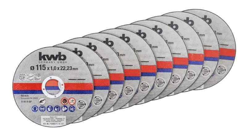 Angle Grinder Discs x10