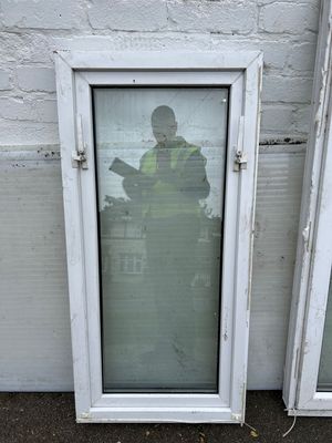 uPVC single Window 576 x 1330mm