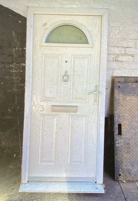 White Composite Front Door 920mm x 2050mm