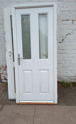 Composite Door White 895 x 2030