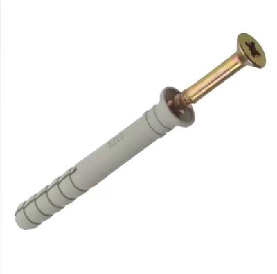 TIMCO 6.0 x 60 mm Nylon Hammer Fixing Pins (Box of 150)