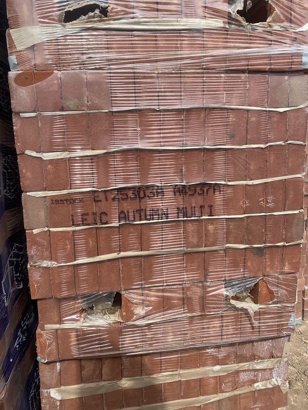 Ibstock Leicester Autumn Multi Stock Facing Brick (Pack of 500)