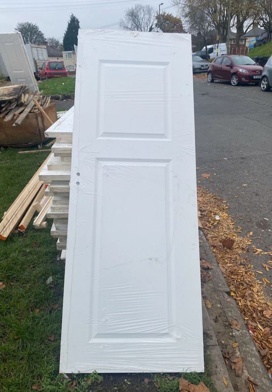 2 Panel Internal Door (24-27”) Water Damaged