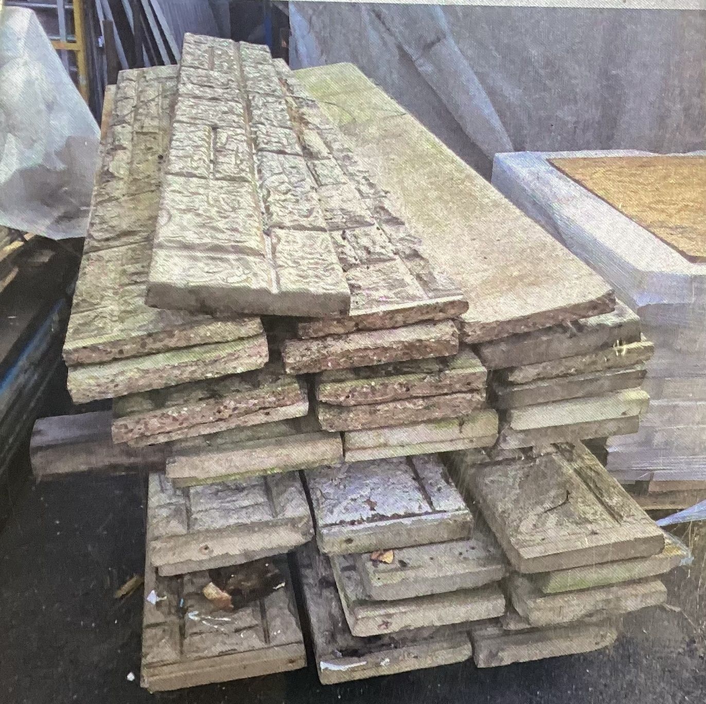 Brick Face Gravel Board (6ft x 1ft)