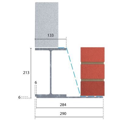 Catnic CXL290 Extreme Load Cavity Wall Lintel - 3800mm