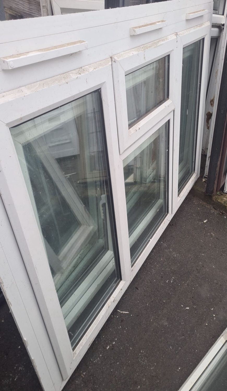 Large uPVC Window 1890 x 1225mm 3 Openers