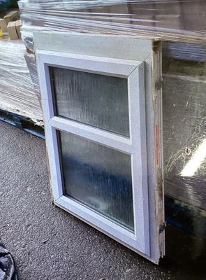 uPVC Obscured  Window Small 670 x 984mm