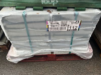 Grey Coping Sloped Stone 495x595mm