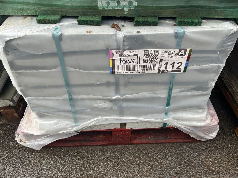 Grey Coping Sloped Stone 495x595mm