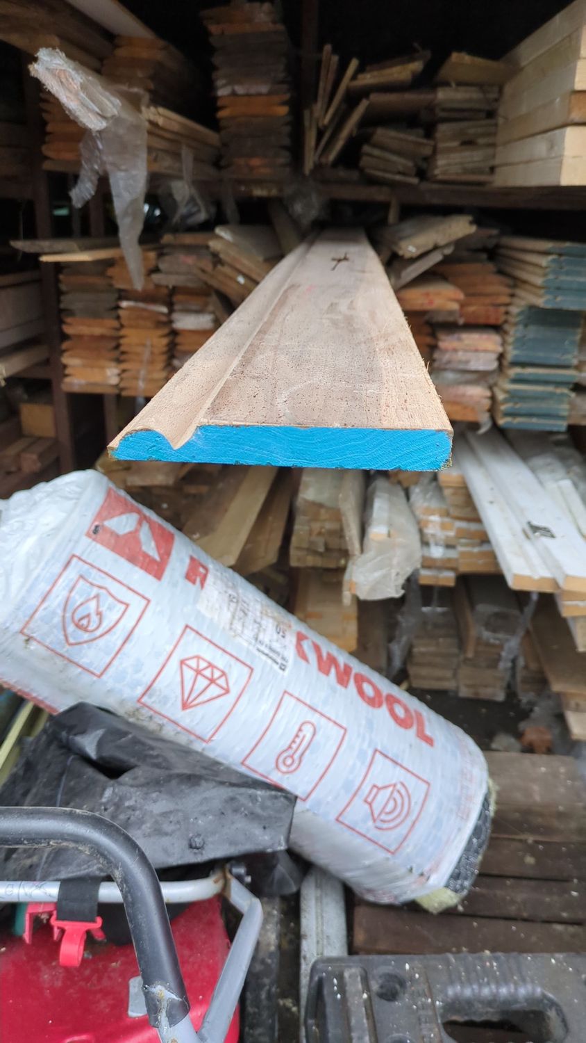 Dark Hardwood Skirting 6" 3m