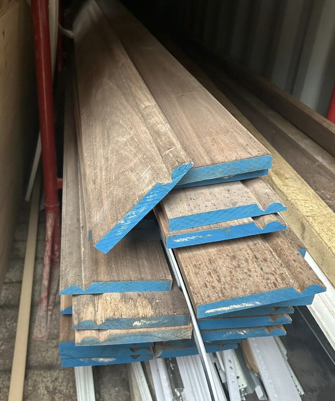 Dark Hardwood Skirting 6" 3m