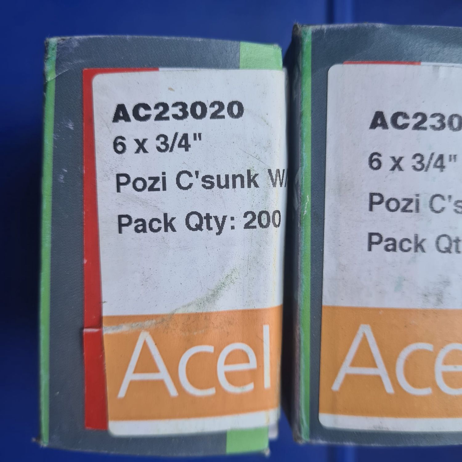 6 x 3/4 “ Screws x 200