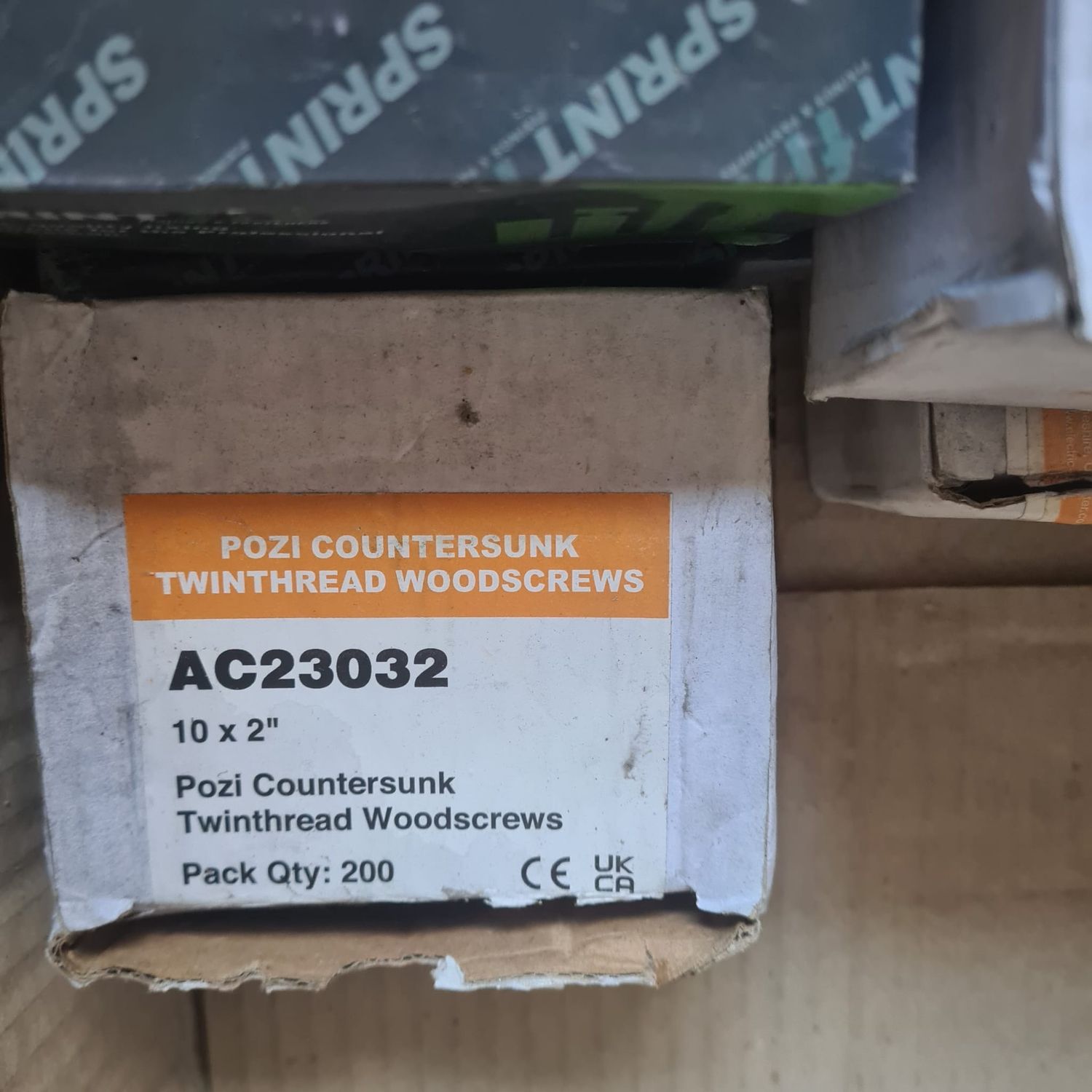 10 x 2” Screws x 200