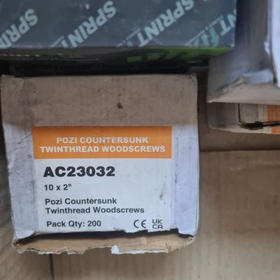 10 x 2” Screws x 200