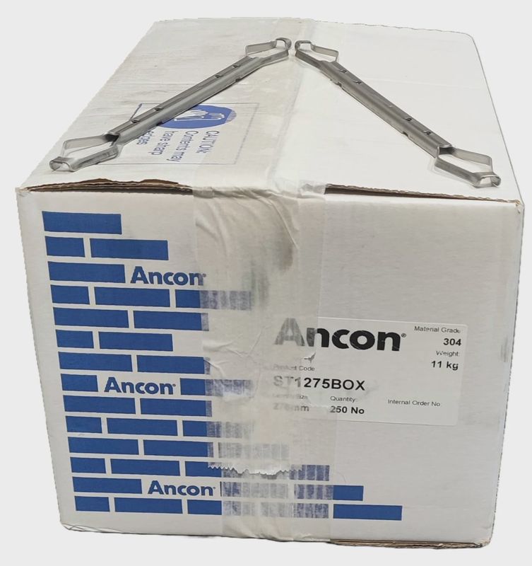 Ancon 275mm - Stainless Steel Masonry Heavy Duty Type 1 - (Pack of 250)