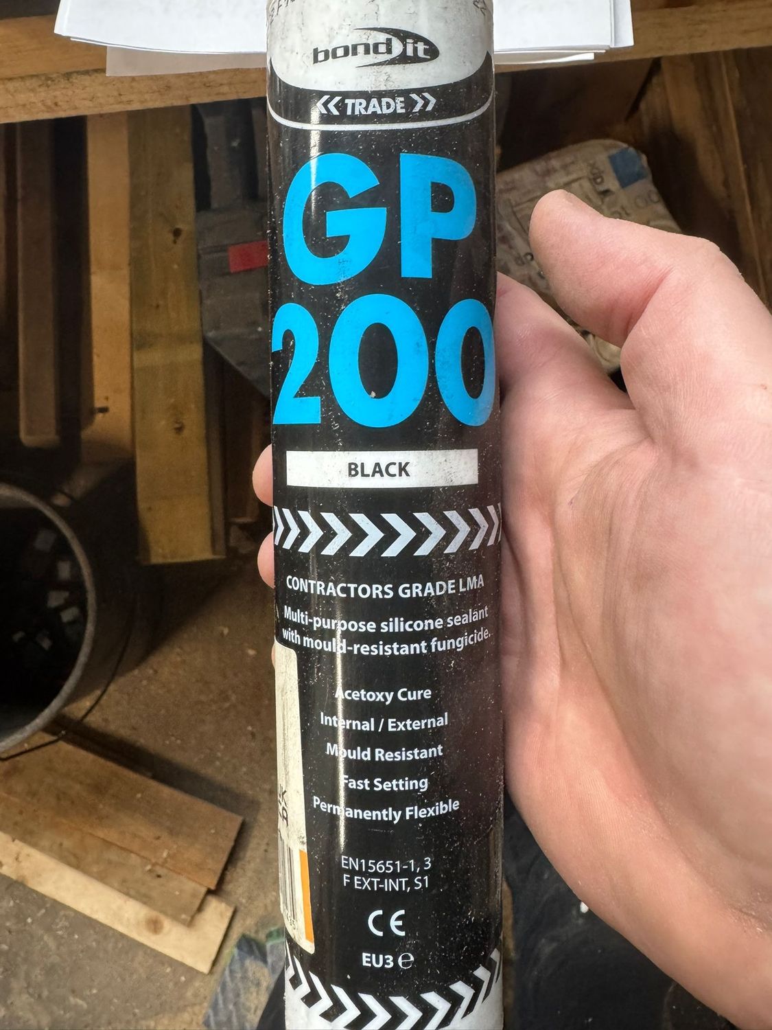 GP200 Black Silicone