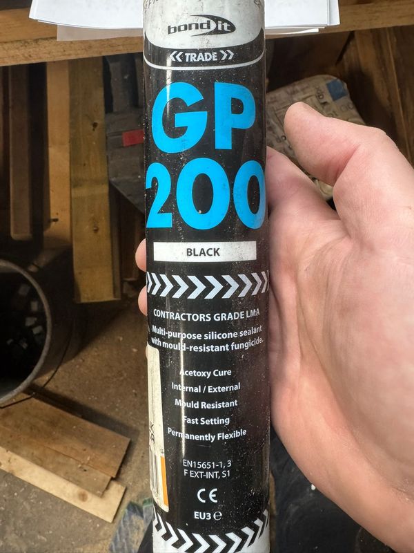 GP200 Black Silicone