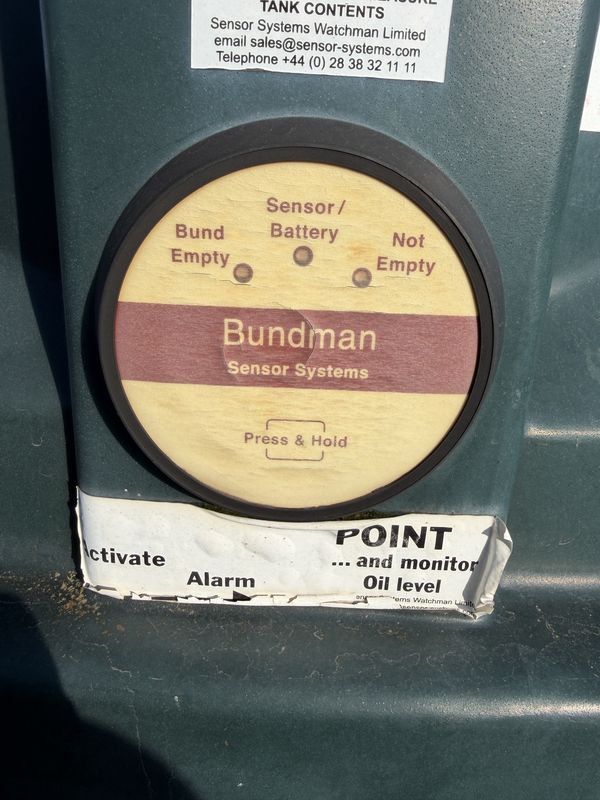1300 Litre Bunded Oil Tank1