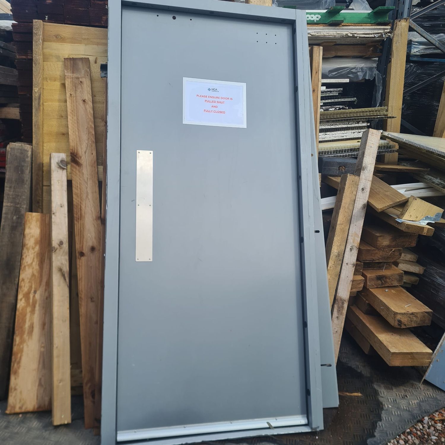 Steel Door 1100 x 2520mm