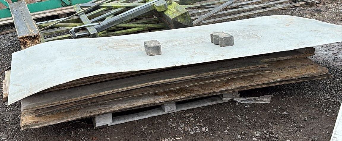 Metal Sheets (123 x 200cm)