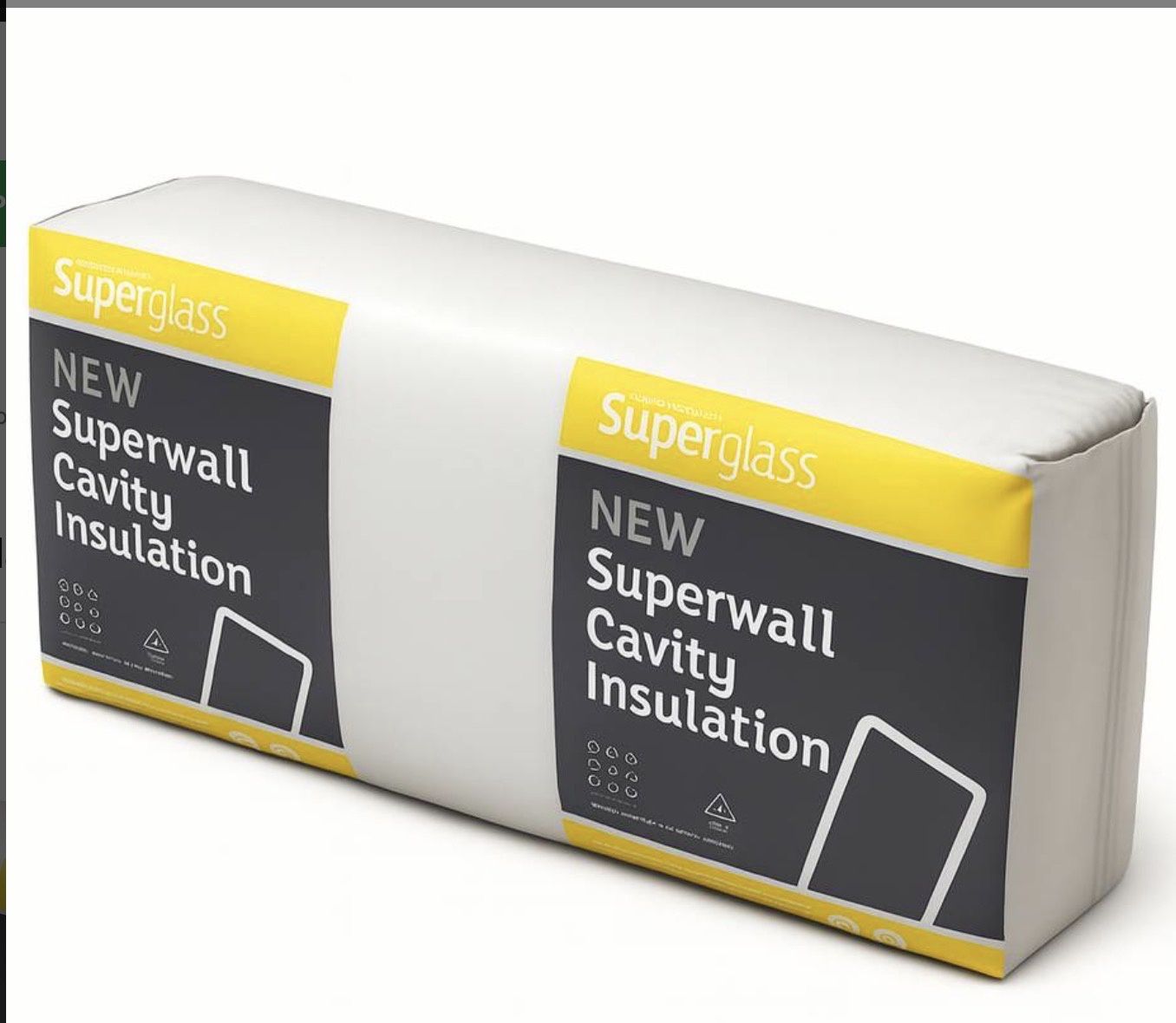 150mm Superglass Superwall 36 Cavity Wall Batt