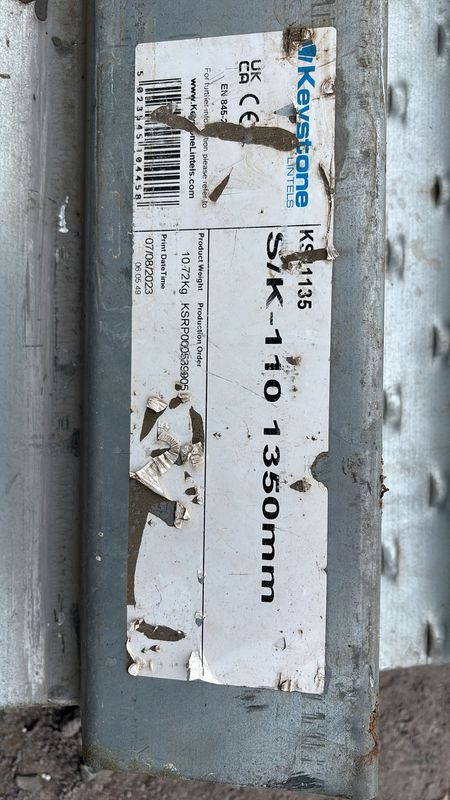 S/K/110/ 1350mm Lintel