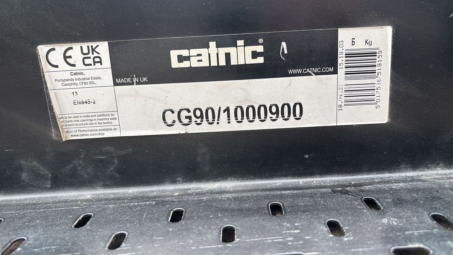 CG90/100/ 900mm Lintel